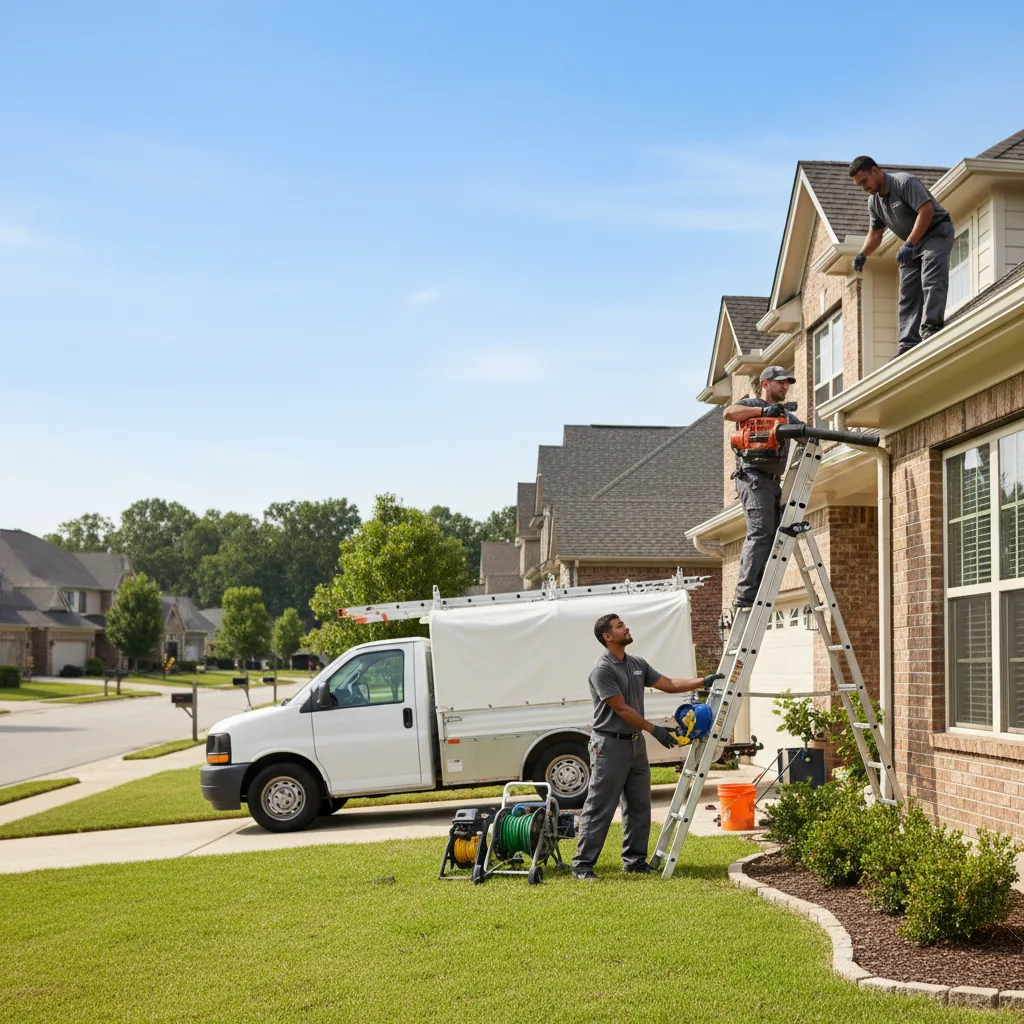 Home Gutter Service in Henderson, MI near me